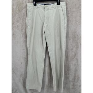 Banana Republic Pants Mens 34x34 Khaki Dawson Chinos Straight 100% Cotton Tundra